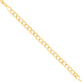 14K Yellow Gold Assorted Fancy Bracelet - AB12