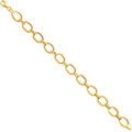 14K Yellow Gold Assorted Fancy Bracelet - AB28