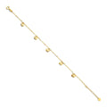 14K Yellow Gold Assorted Fancy Bracelet - AB37