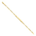 14K Yellow Gold Men's & Link Bracelet - AB135