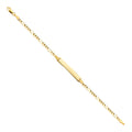 14K Yellow Gold Men's & Link Bracelet - AB136