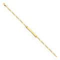 14K Yellow Gold Men's & Link Bracelet - AB139