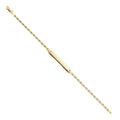 14K Yellow Gold Men's & Link Bracelet - AB150