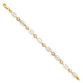 14K Yellow Gold 15 Años & Lucky Bracelet - AB158