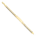 14K Yellow Gold Men's & Link Bracelet - AB220