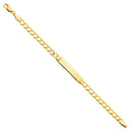 14K Yellow Gold Baby ID Bracelet - AB231