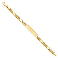 14K Yellow Gold Baby ID Bracelet - AB244