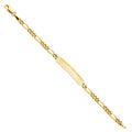 14K Yellow Gold Baby ID Bracelet - AB245