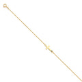 14K Yellow Gold Assorted Fancy Bracelet - AB317