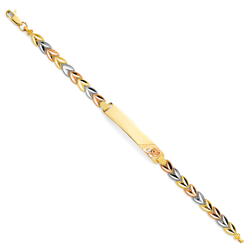 14K Yellow Gold 15 Años & Lucky Bracelet - AB336