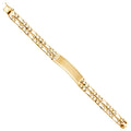 14K Yellow Gold Men's & Link Bracelet - AB388