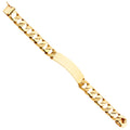 14K Yellow Gold Men's & Link Bracelet - AB410