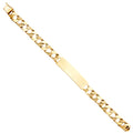 14K Yellow Gold Men's & Link Bracelet - AB415