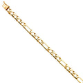 14K Yellow Gold Men's & Link Bracelet - AB451