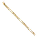 14K Yellow Gold Men's & Link Bracelet - AB457
