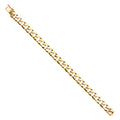 14K Yellow Gold Men's & Link Bracelet - AB462