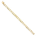 14K Yellow Gold Men's & Link Bracelet - AB463