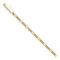 14K Yellow Gold Men's & Link Bracelet - AB468