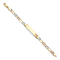 14K Yellow Gold 15 Años & Lucky Bracelet - AB469