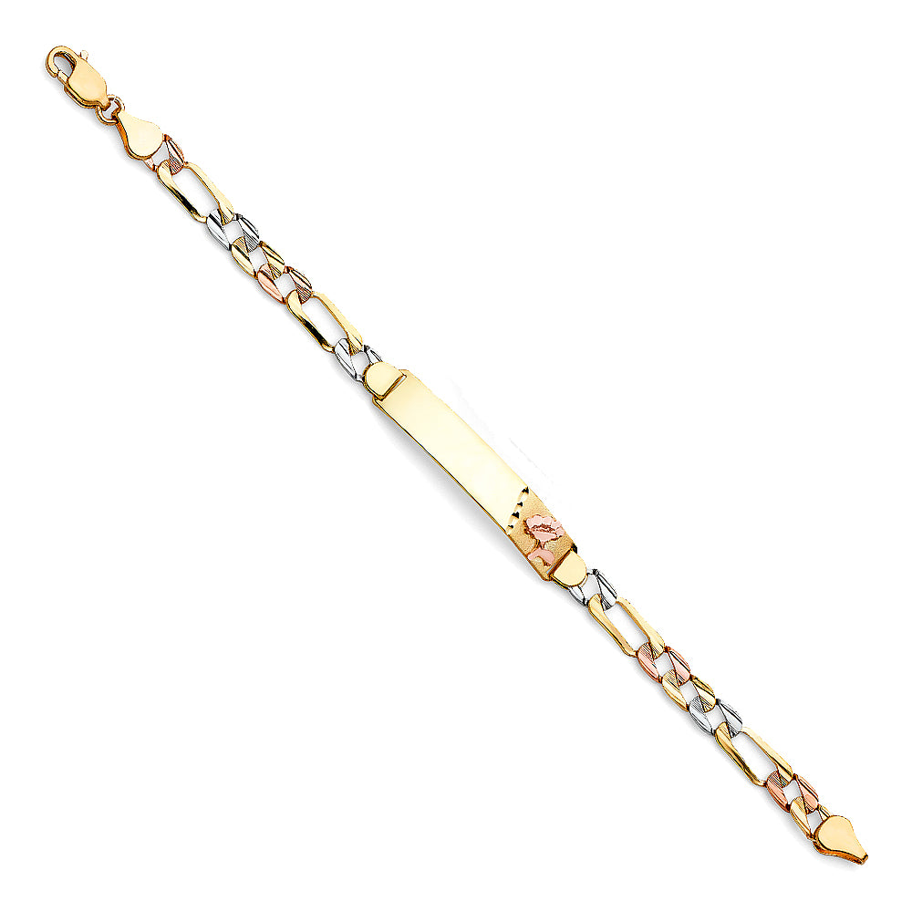 14K Yellow Gold 15 Años & Lucky Bracelet - AB470