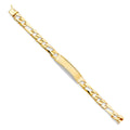 14K Yellow Gold Men's & Link Bracelet - AB481