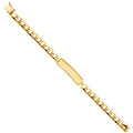 14K Yellow Gold Baby ID Bracelet - AB496