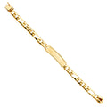14K Yellow Gold Baby ID Bracelet - AB497
