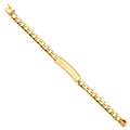 14K Yellow Gold Baby ID Bracelet - AB498