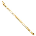 14K Yellow Gold Baby ID Bracelet - AB501