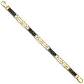 14K Yellow Gold Men's & Link Bracelet - AB518