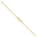 14K Yellow Gold Light Necklace & Bracelet - AB538