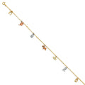 14K Yellow Gold Light Necklace & Bracelet - AB550