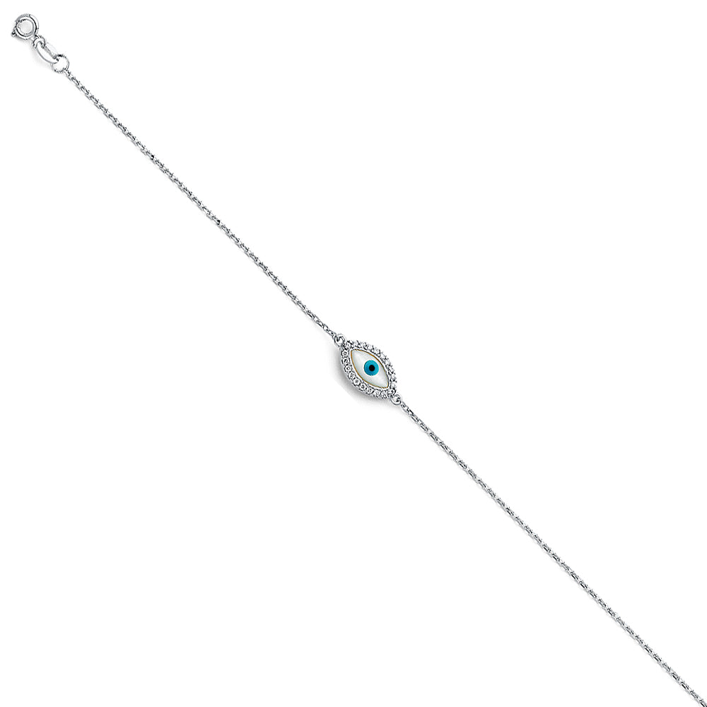 14K Yellow Gold Light Necklace & Bracelet - AB561
