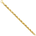14K Yellow Gold Assorted Fancy Bracelet - AB592