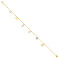 14K Yellow Gold Light Necklace & Bracelet - AB625