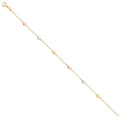 14K Yellow Gold Light Necklace & Bracelet - AB627