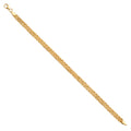 14K Yellow Gold Assorted Fancy Bracelet - AB642