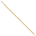 14K Yellow Gold Assorted Fancy Bracelet - AB643
