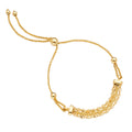 14K Yellow Gold Friendship Bracelet - AB654