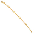 14K Yellow Gold Friendship Bracelet - AB655