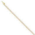 14K Yellow Gold Assorted Fancy Bracelet - AB662