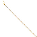 14K Yellow Gold Assorted Fancy Bracelet - AB663