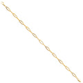 14K Yellow Gold Assorted Fancy Bracelet - AB669