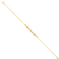 14K Yellow Gold Assorted Fancy Bracelet - AB674