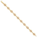 14K Yellow Gold Religious Bracelet - AB693