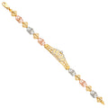 14K Yellow Gold 15 Años & Lucky Bracelet - AB707