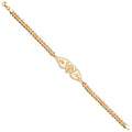 14K Yellow Gold 15 Años & Lucky Bracelet - AB709