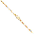 14K Yellow Gold 15 Años & Lucky Bracelet - AB710