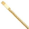 14K Yellow Gold Men's & Link Bracelet - AB736