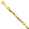 14K Yellow Gold Men's & Link Bracelet - AB737